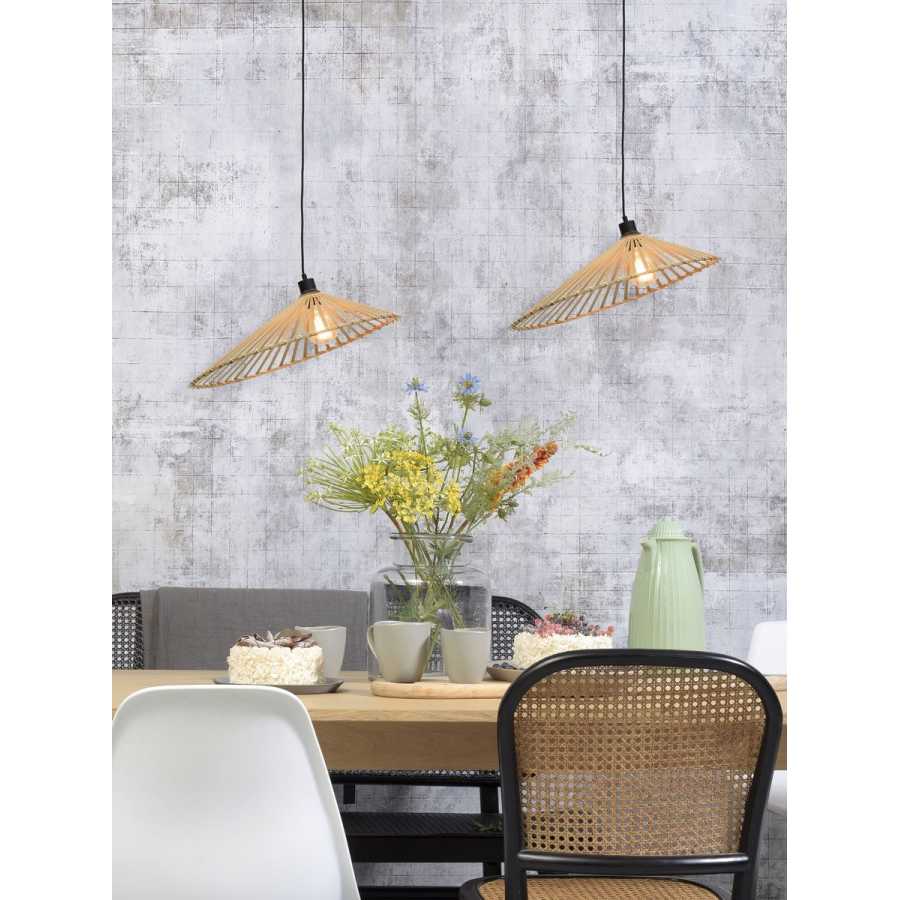 Good&Mojo Bromo Angled Cone Pendant Light - Large