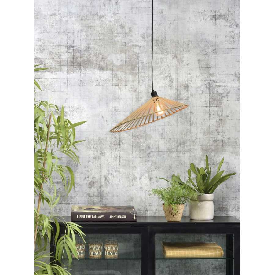 Good&Mojo Bromo Angled Cone Pendant Light - Large