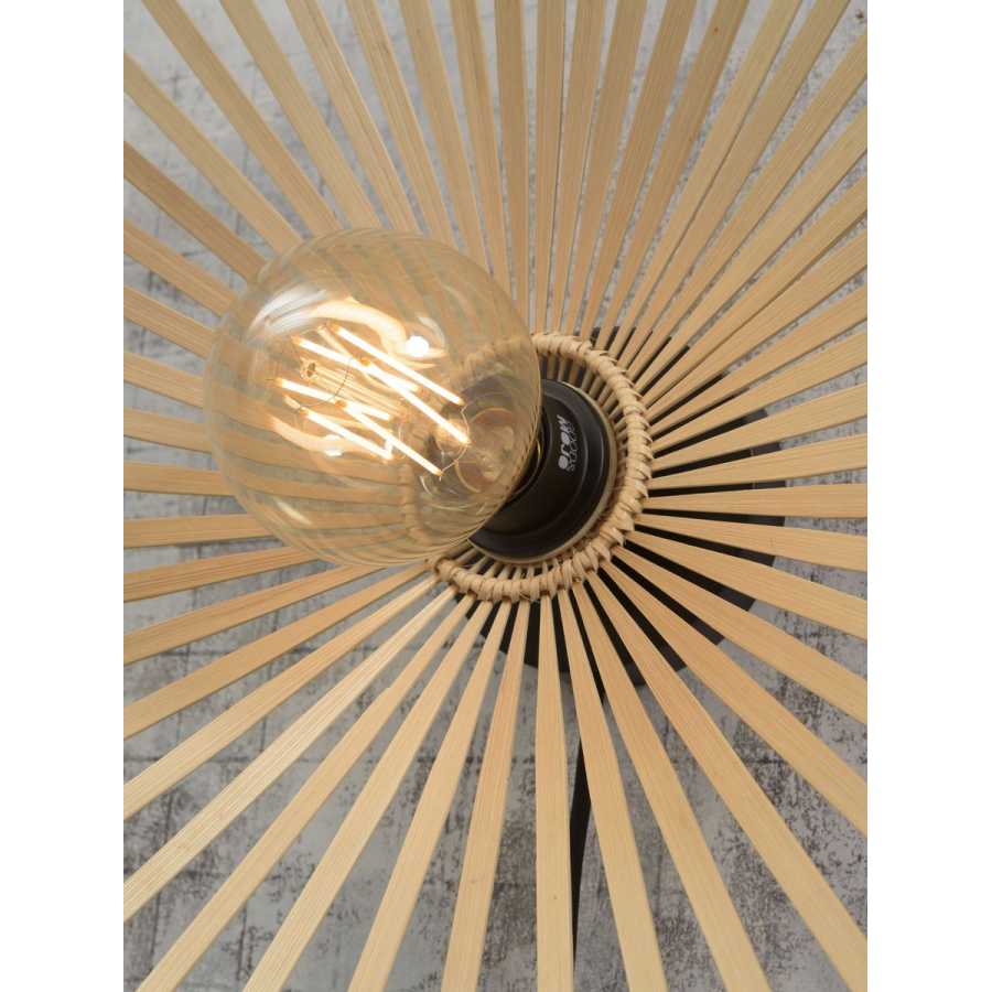 Good&Mojo Bromo Angled Cone Wall Light - Natural - Small