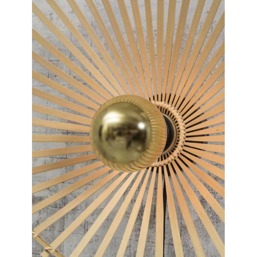 Good&Mojo Bromo Angled Cone Wall Light - Natural - Medium