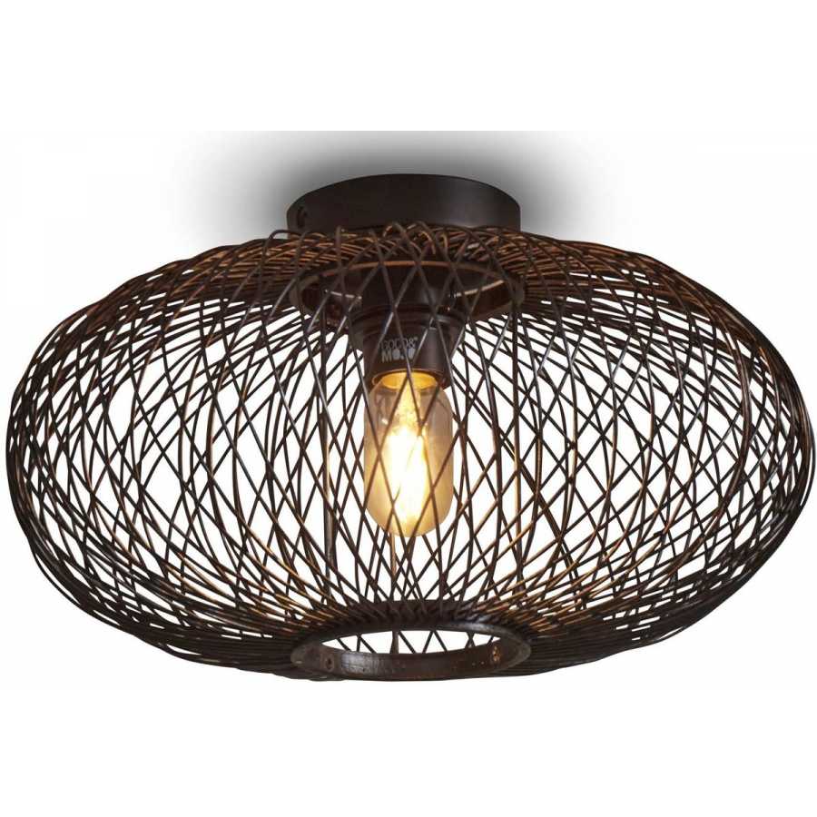 Good&Mojo Cango Ceiling Light - Black - Small