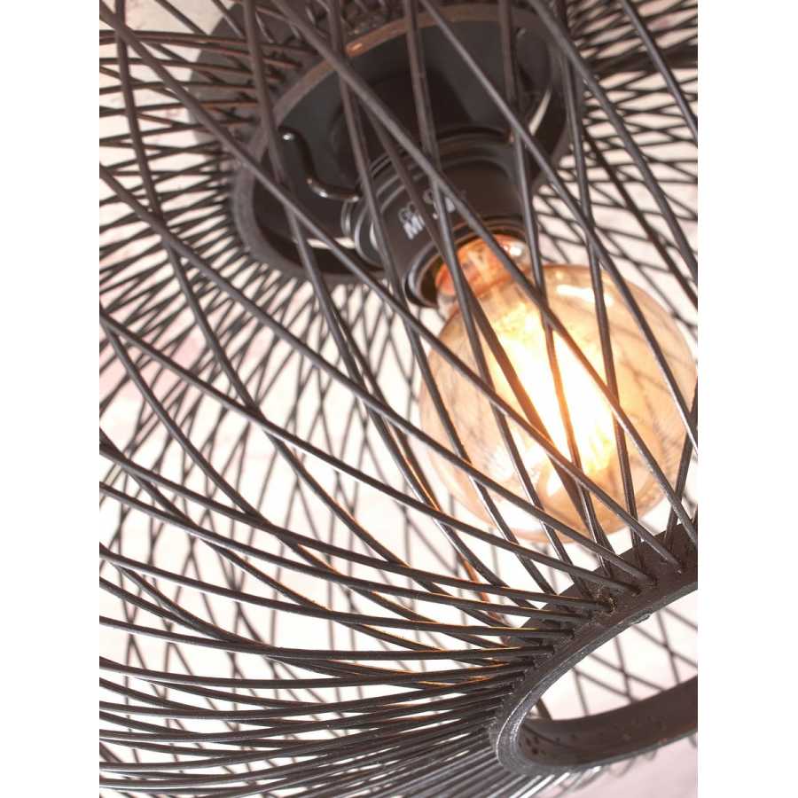 Good&Mojo Cango Ceiling Light - Black - Small