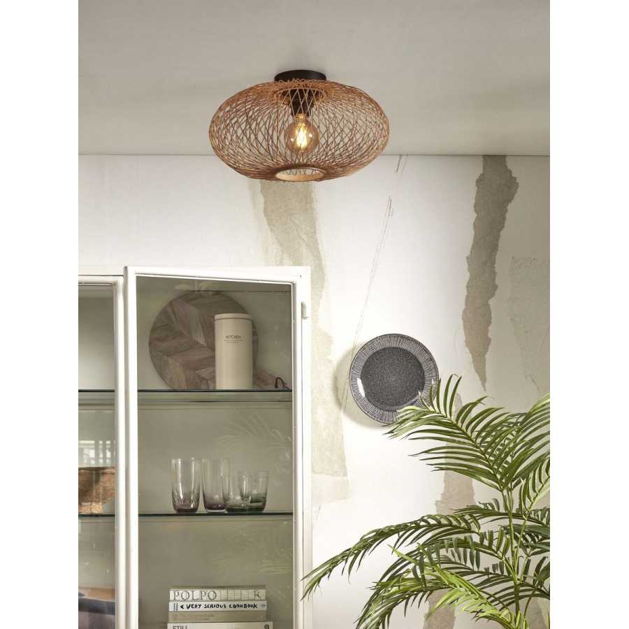 Good&Mojo Cango Ceiling Light - Natural - Small