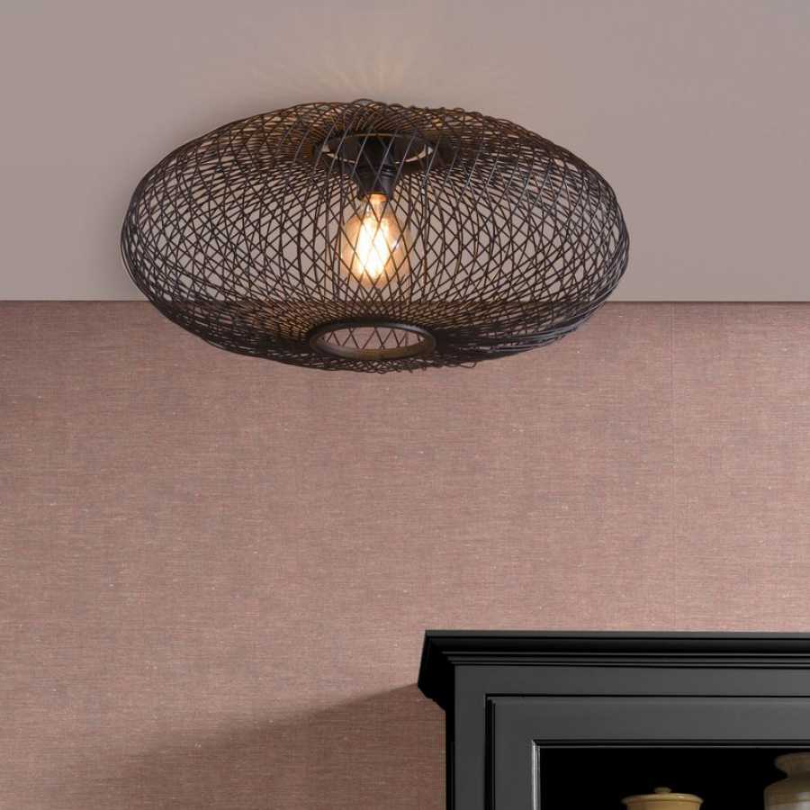 Good&Mojo Cango Ceiling Light - Black - Large