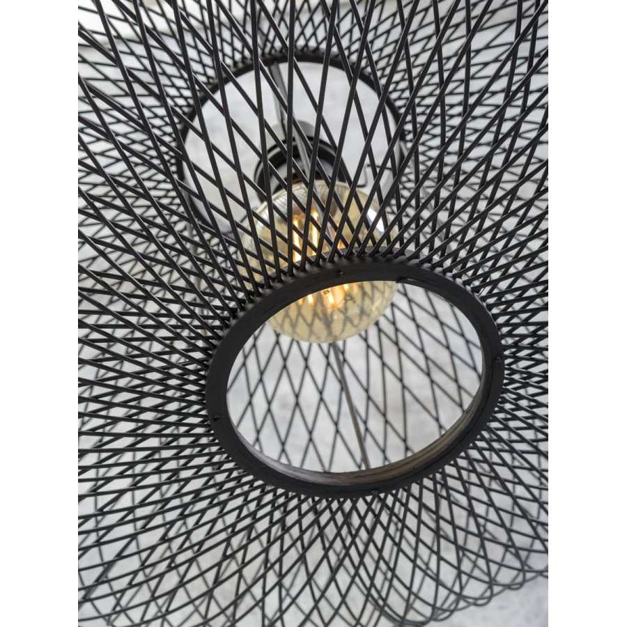 Good&Mojo Cango Ceiling Light - Black - Large