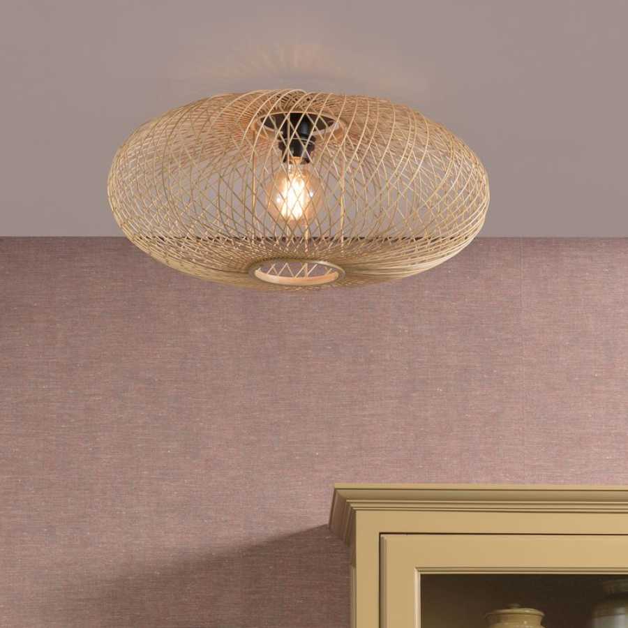 Good&Mojo Cango Ceiling Light - Natural - Large