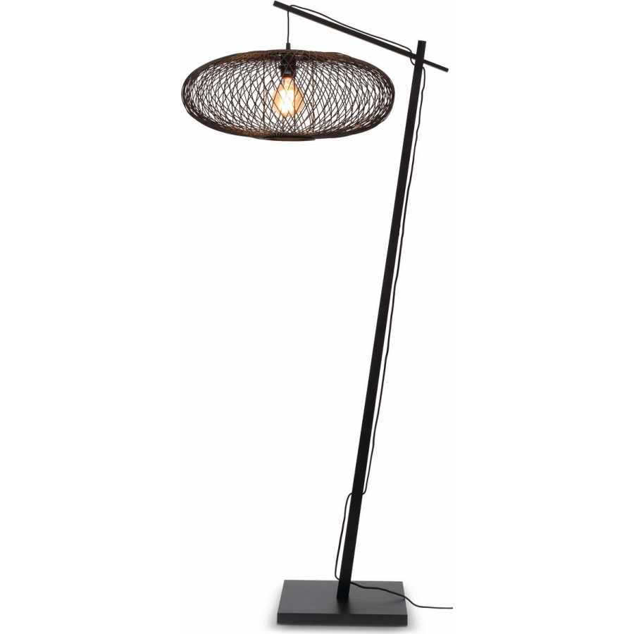 Good&Mojo Cango Hanging Floor Lamp - Black - Large