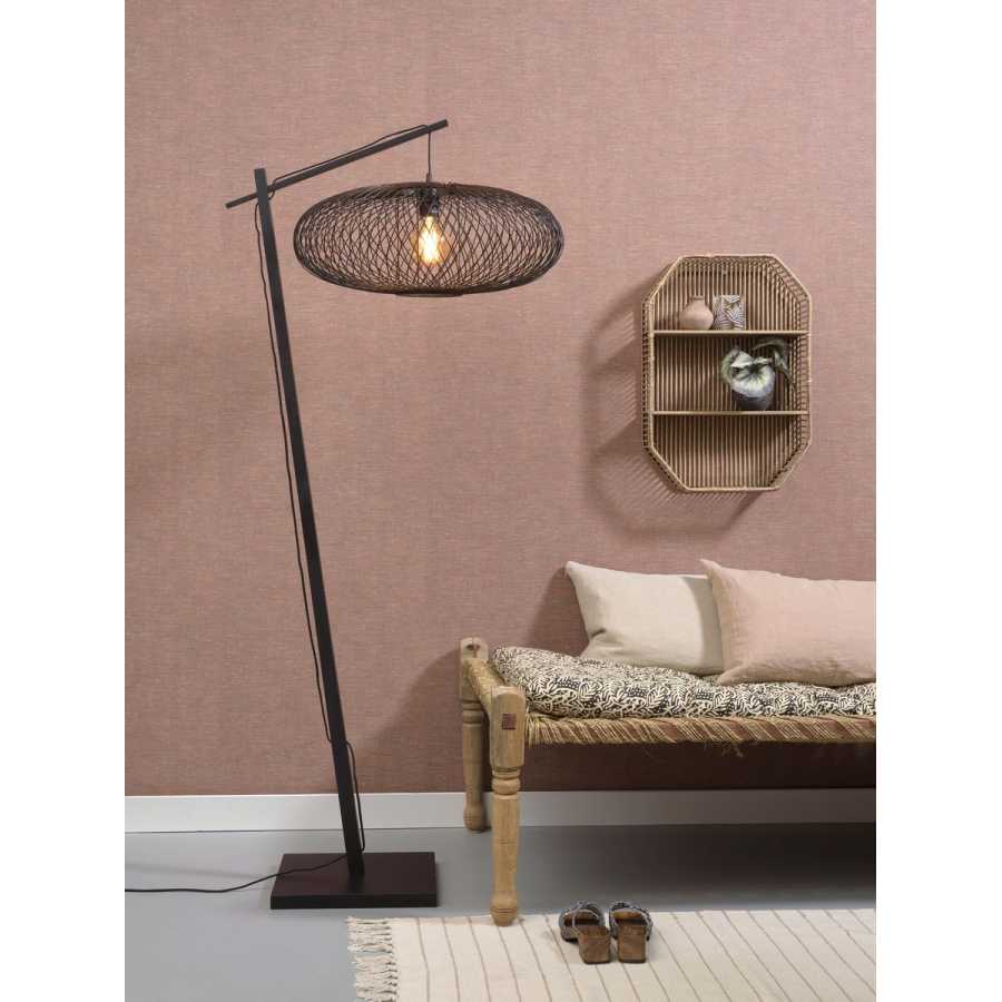 Good&Mojo Cango Hanging Floor Lamp - Black - Large