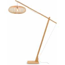 Good&Mojo Cango Long Arm Floor Lamp - Natural