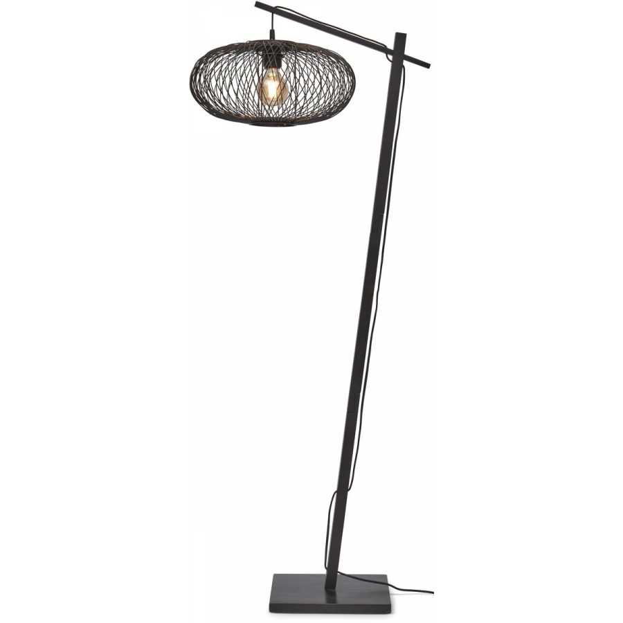 Good&Mojo Cango Hanging Floor Lamp - Black - Small