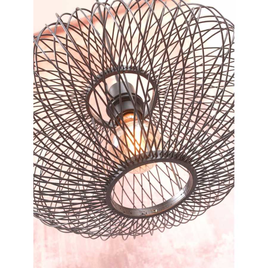 Good&Mojo Cango Pendant Light - Black - Small