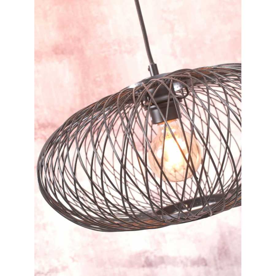 Good&Mojo Cango Pendant Light - Black - Small