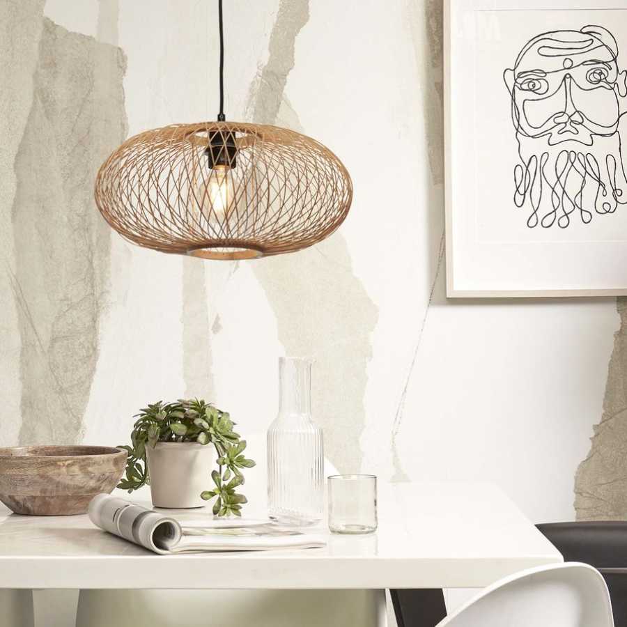 Good&Mojo Cango Pendant Light - Natural - Small