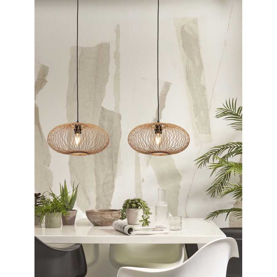 Good&Mojo Cango Pendant Light - Natural - Small