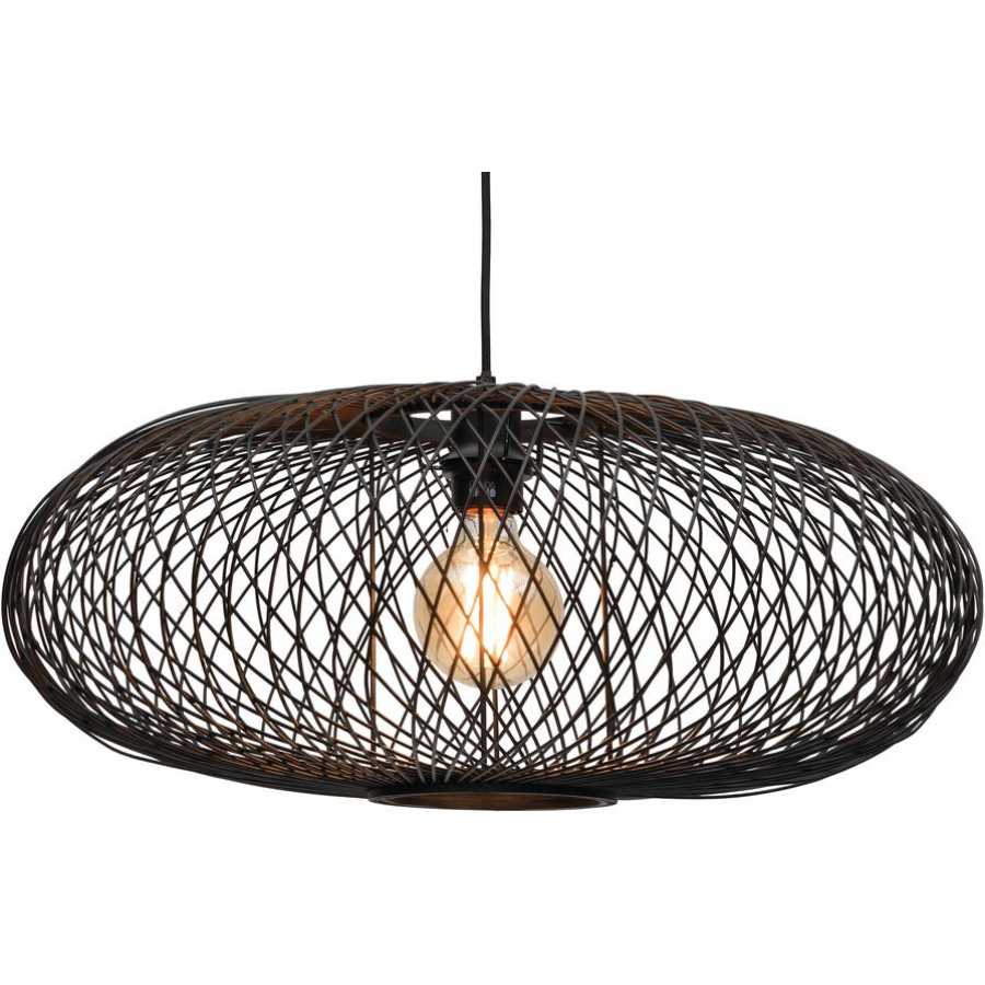 Good&Mojo Cango Pendant Light - Black - Large