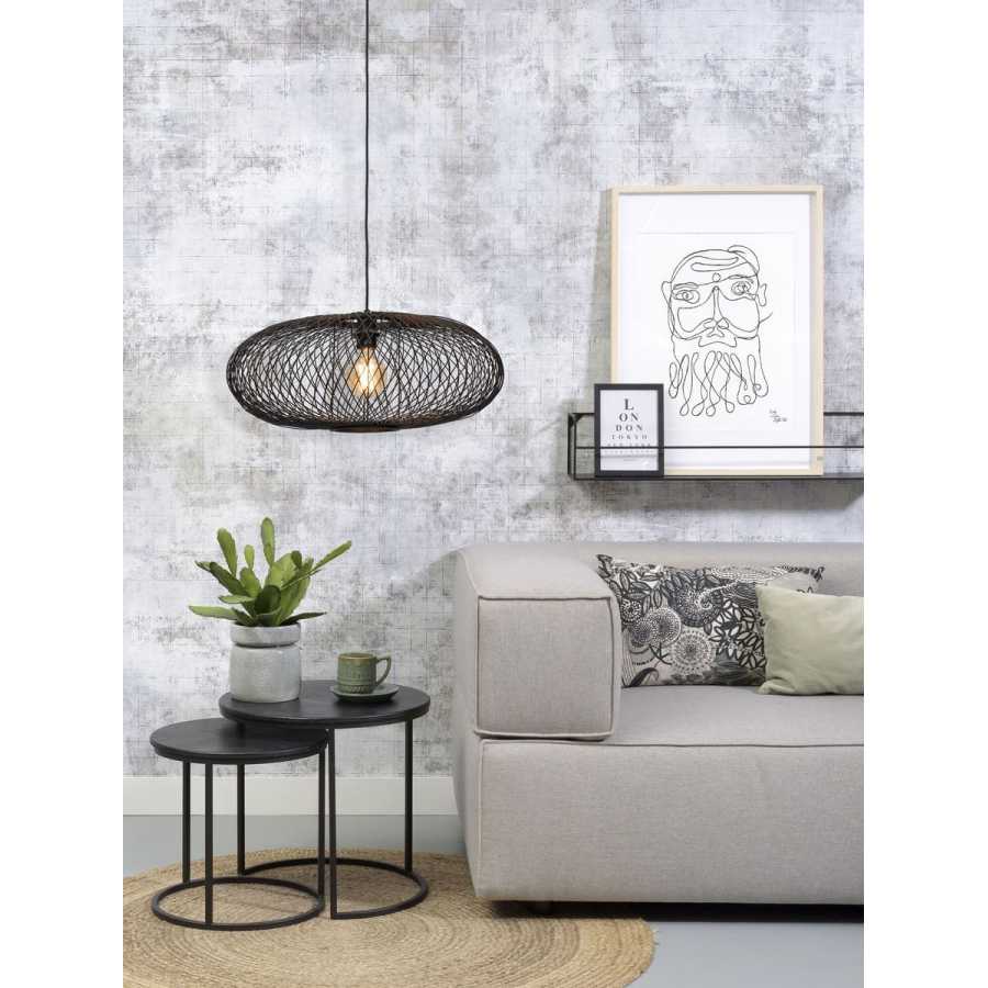 Good&Mojo Cango Pendant Light - Black - Large