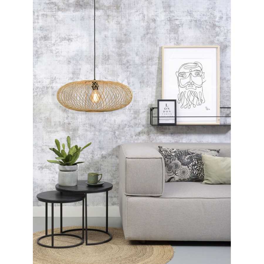 Good&Mojo Cango Pendant Light - Natural - Large