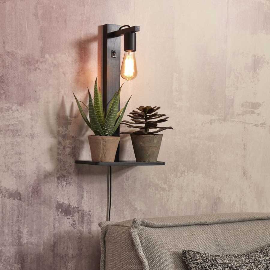 Good&Mojo Flores Wall Light - Black