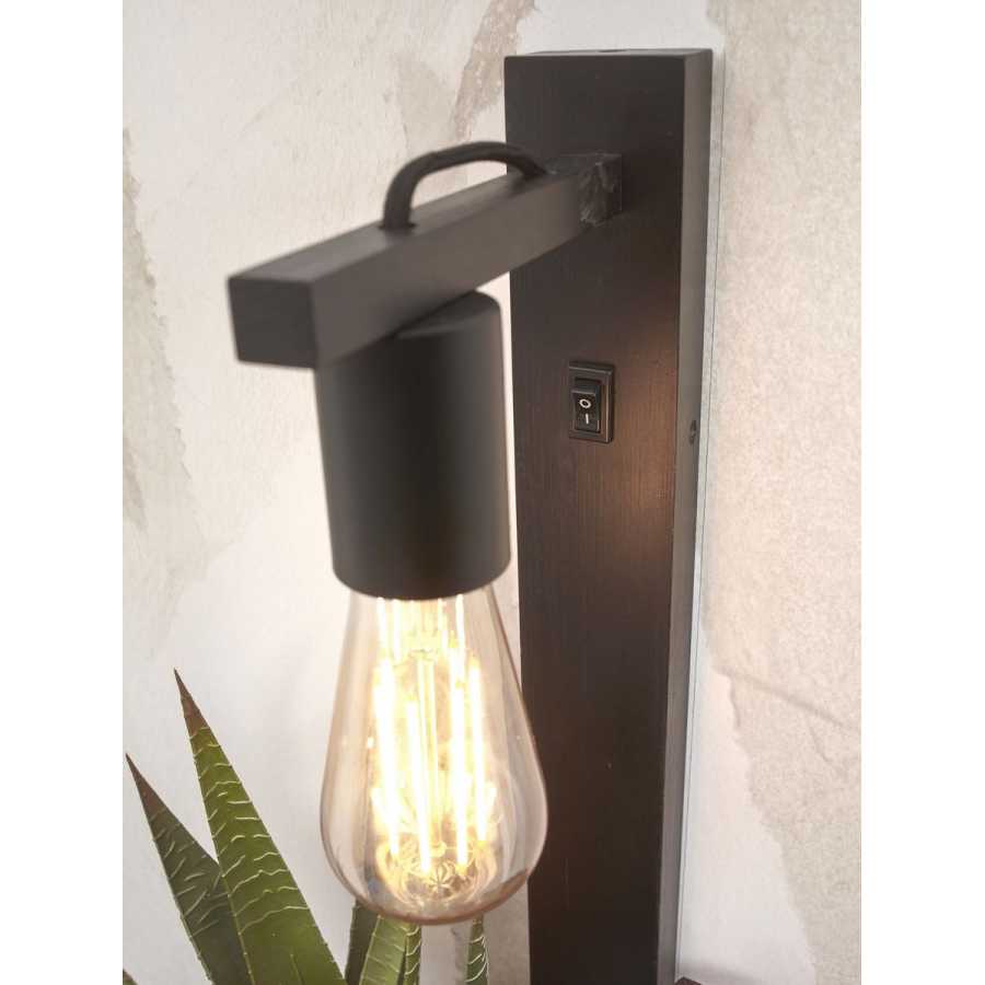 Good&Mojo Flores Wall Light - Black