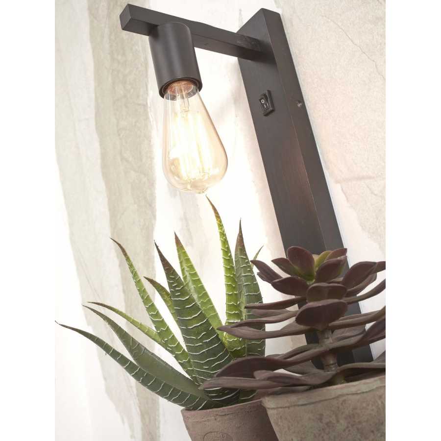 Good&Mojo Flores Wall Light - Black