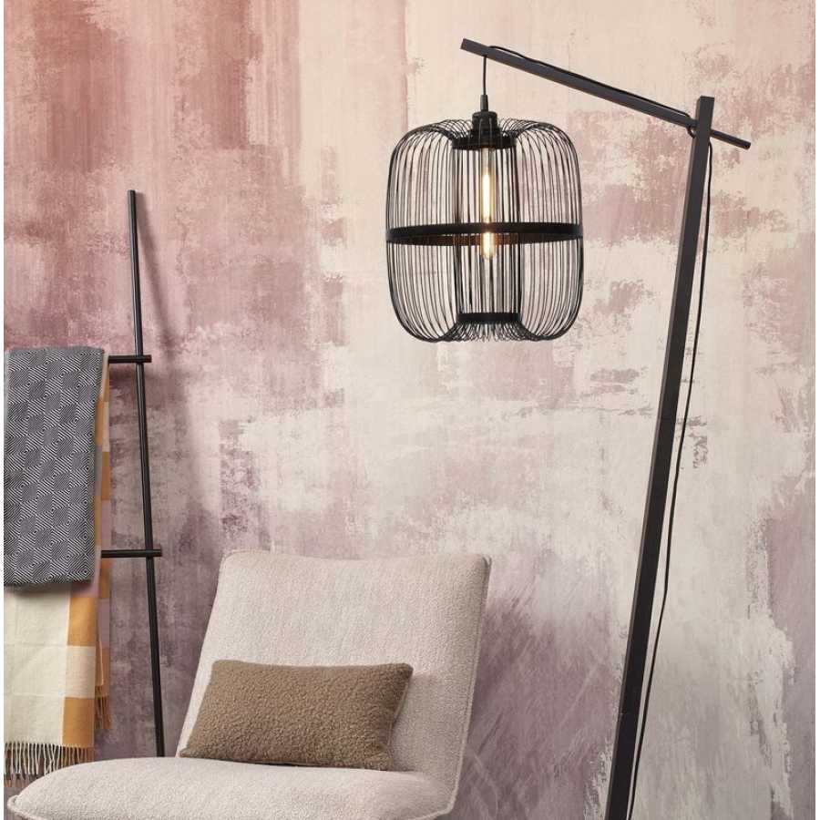 Good&Mojo Hokkaido Floor Lamp - Black - Large