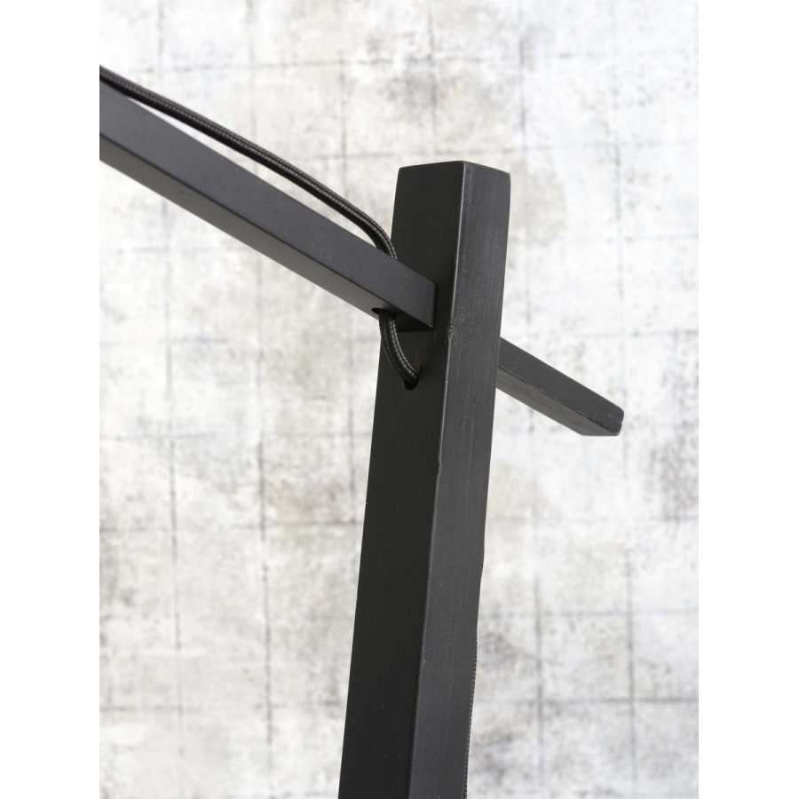 Good&Mojo Hokkaido Floor Lamp - Black - Small