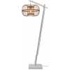 Good&Mojo Hokkaido Floor Lamp - White & Natural