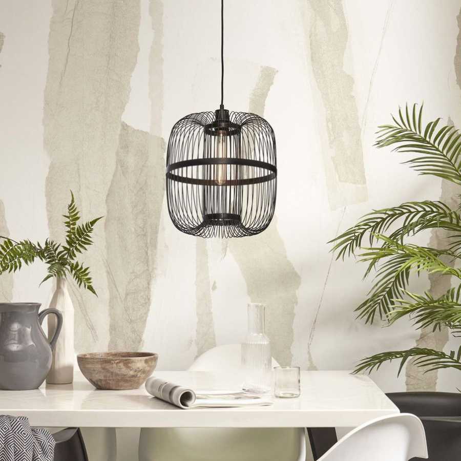 Good&Mojo Hokkaido Pendant Light - Black - Large