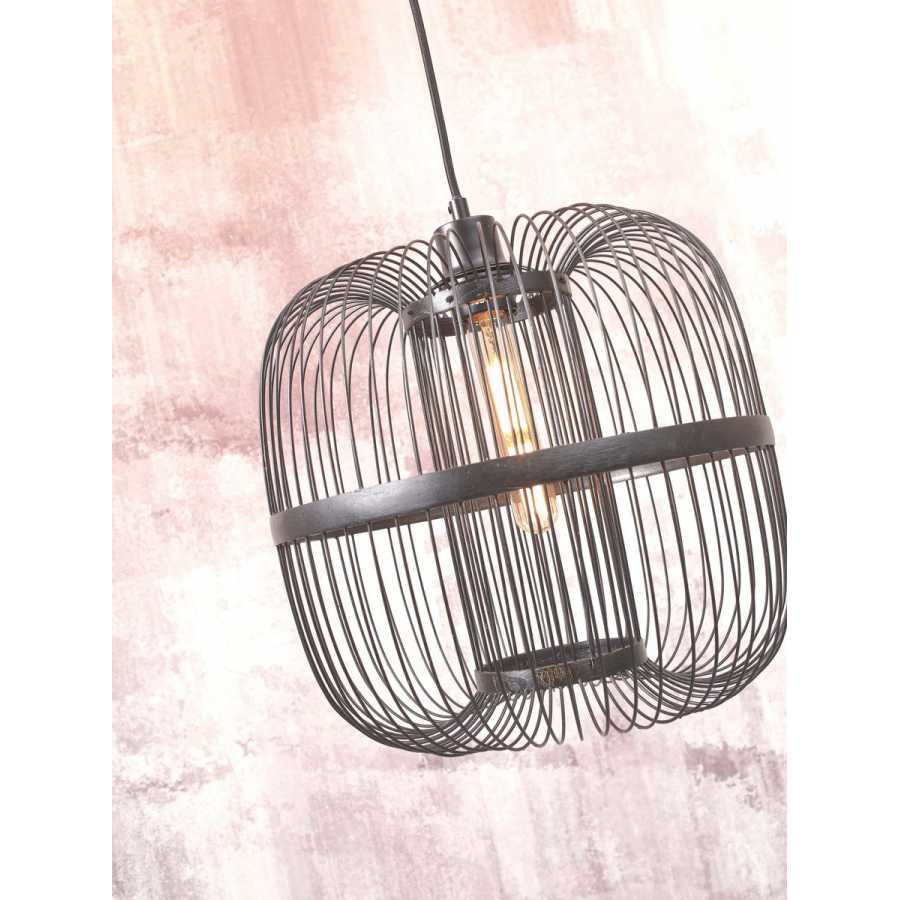 Good&Mojo Hokkaido Pendant Light - Black - Large