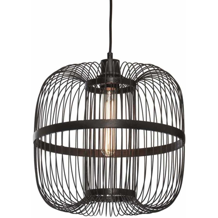 Good&Mojo Hokkaido Pendant Light - Black - Large