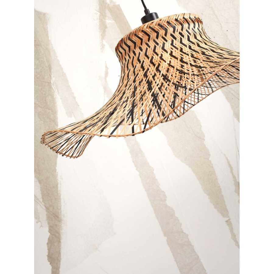 Good&Mojo Ibiza Floor Lamp - Black & Natural