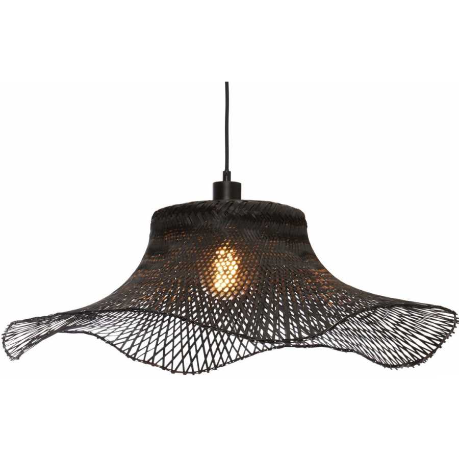 Good&Mojo Ibiza Pendant Light - Black - Large