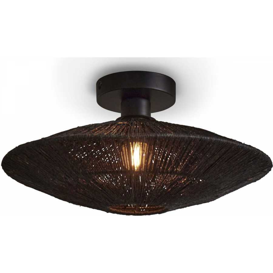 Good&Mojo Iguazu Ceiling Light - Black - Small