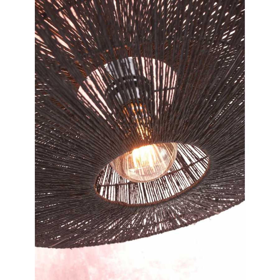 Good&Mojo Iguazu Ceiling Light - Black - Small