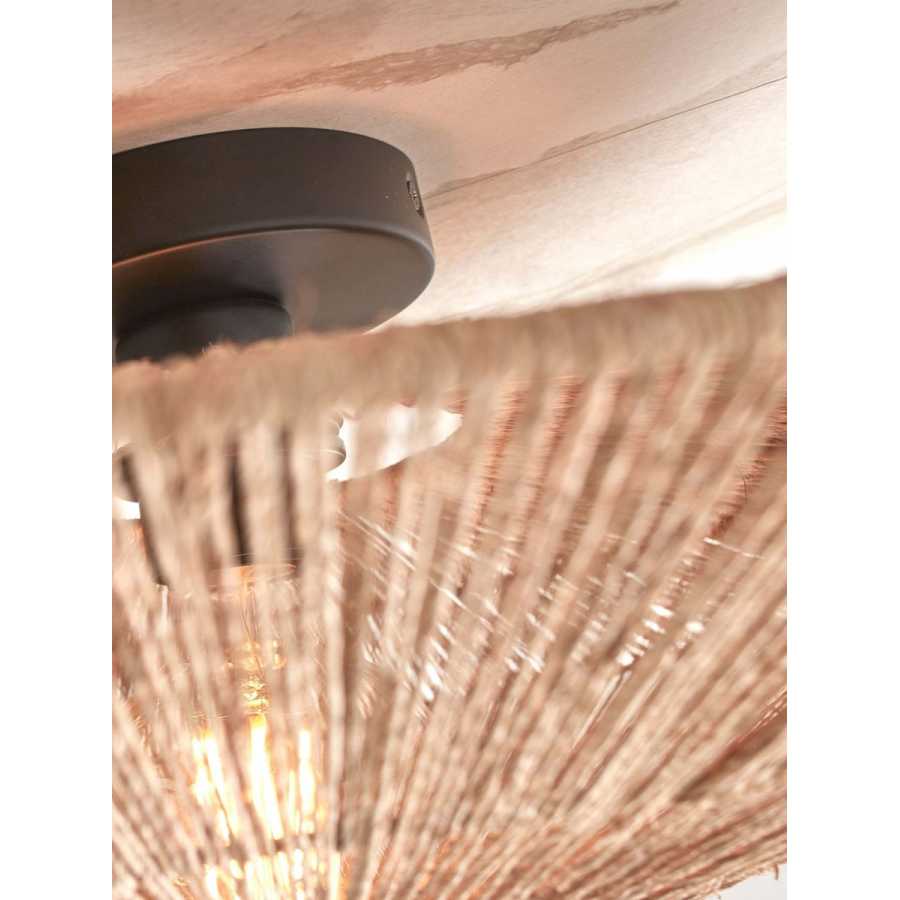 Good&Mojo Iguazu Ceiling Light - Natural - Large