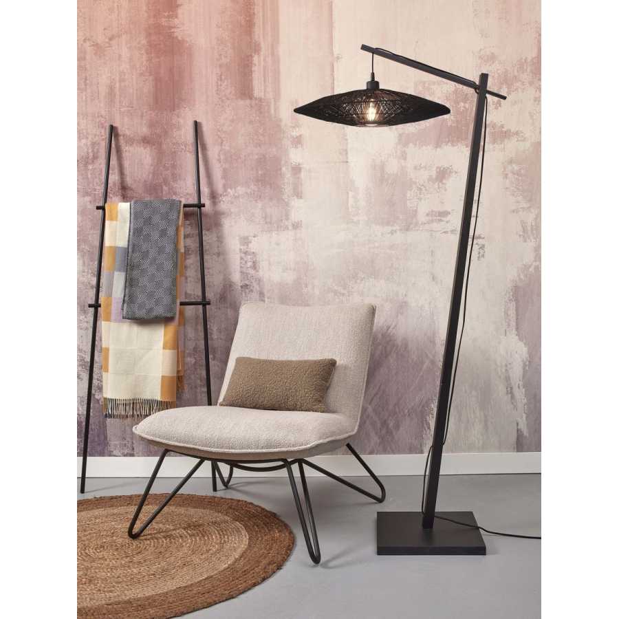 Good&Mojo Iguazu Floor Lamp - Black - Large