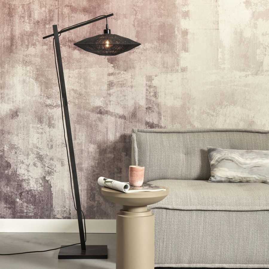 Good&Mojo Iguazu Floor Lamp - Black - Small