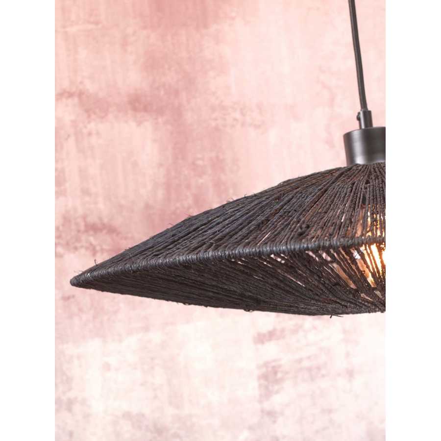 Good&Mojo Iguazu Floor Lamp - Black - Small