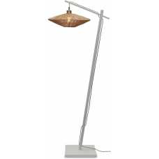 Good&Mojo Iguazu Floor Lamp - White & Natural