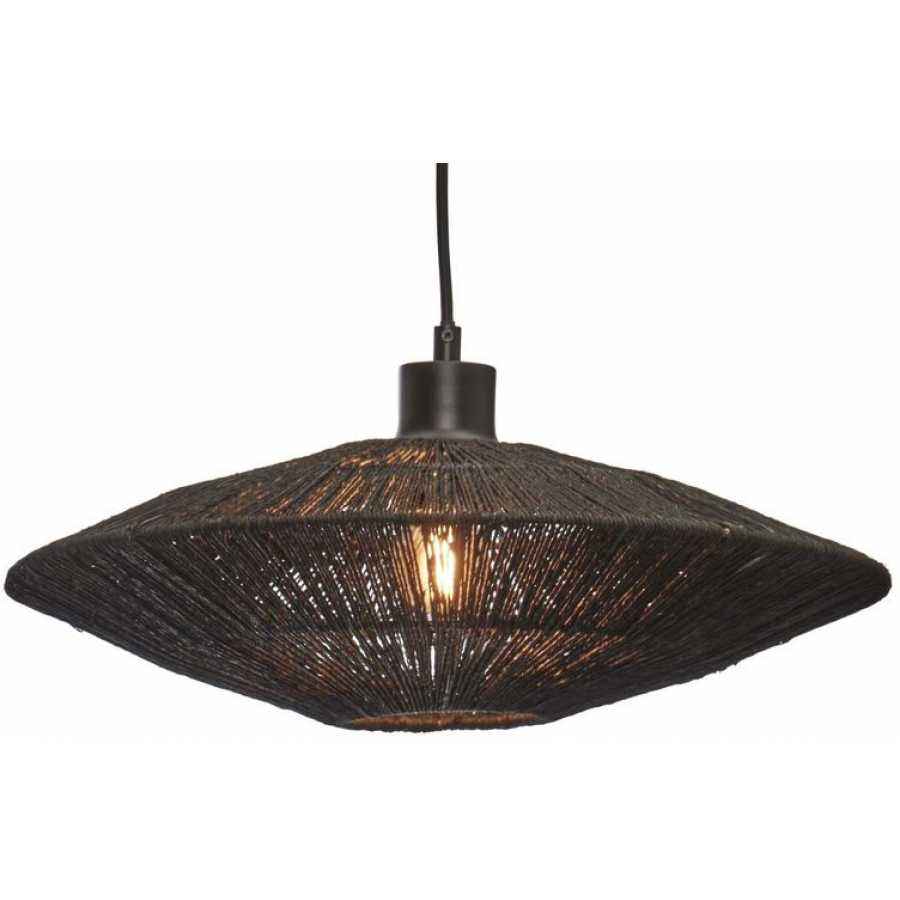 Good&Mojo Iguazu Pendant Light - Black - Small