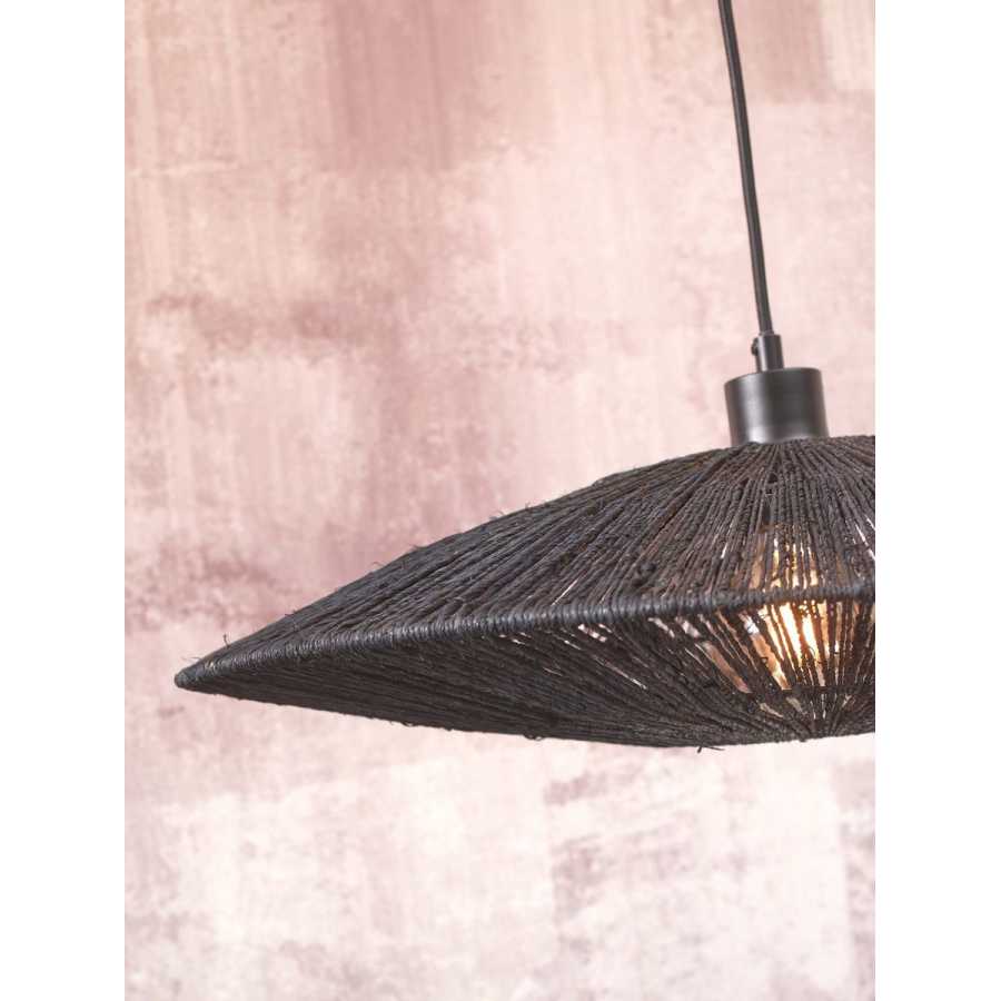 Good&Mojo Iguazu Pendant Light - Black - Small