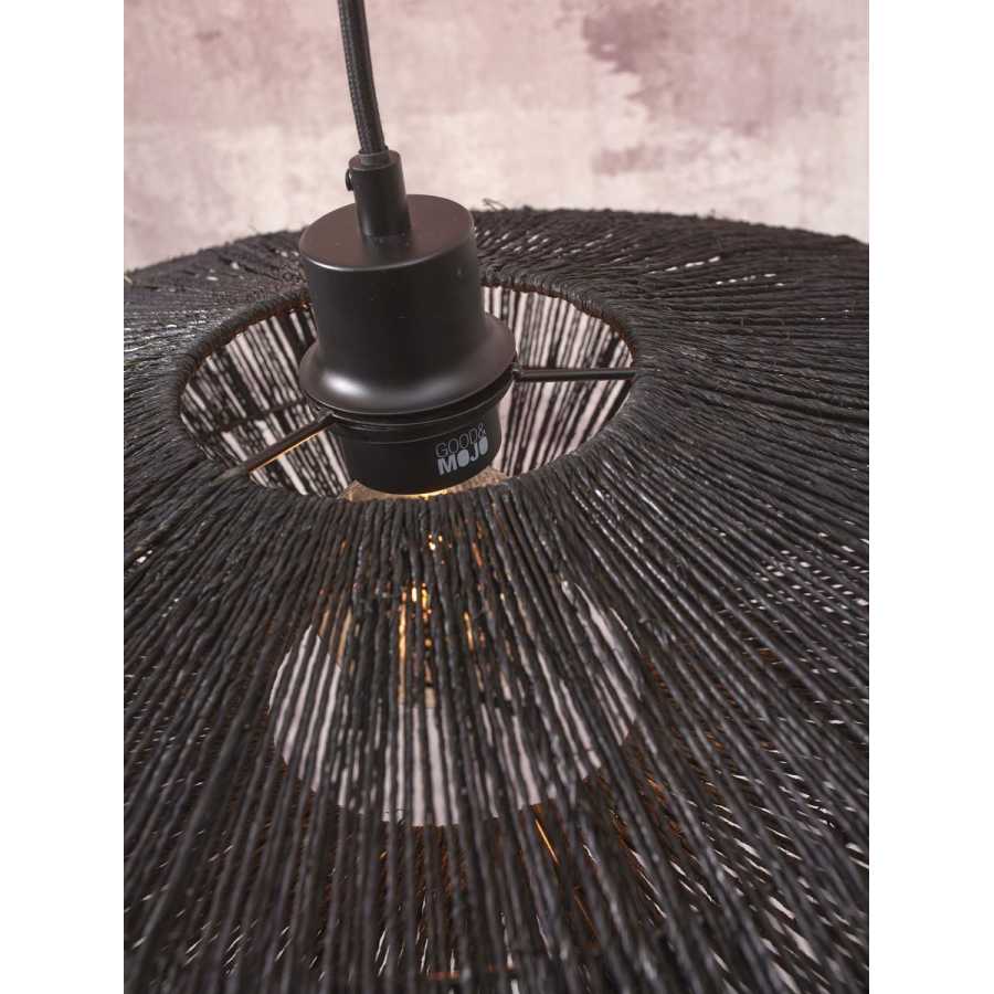 Good&Mojo Iguazu Pendant Light - Black - Small