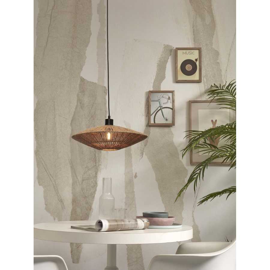 Good&Mojo Iguazu Pendant Light - Natural - Small