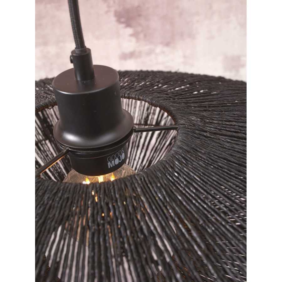 Good&Mojo Iguazu Pendant Light - Black - Large