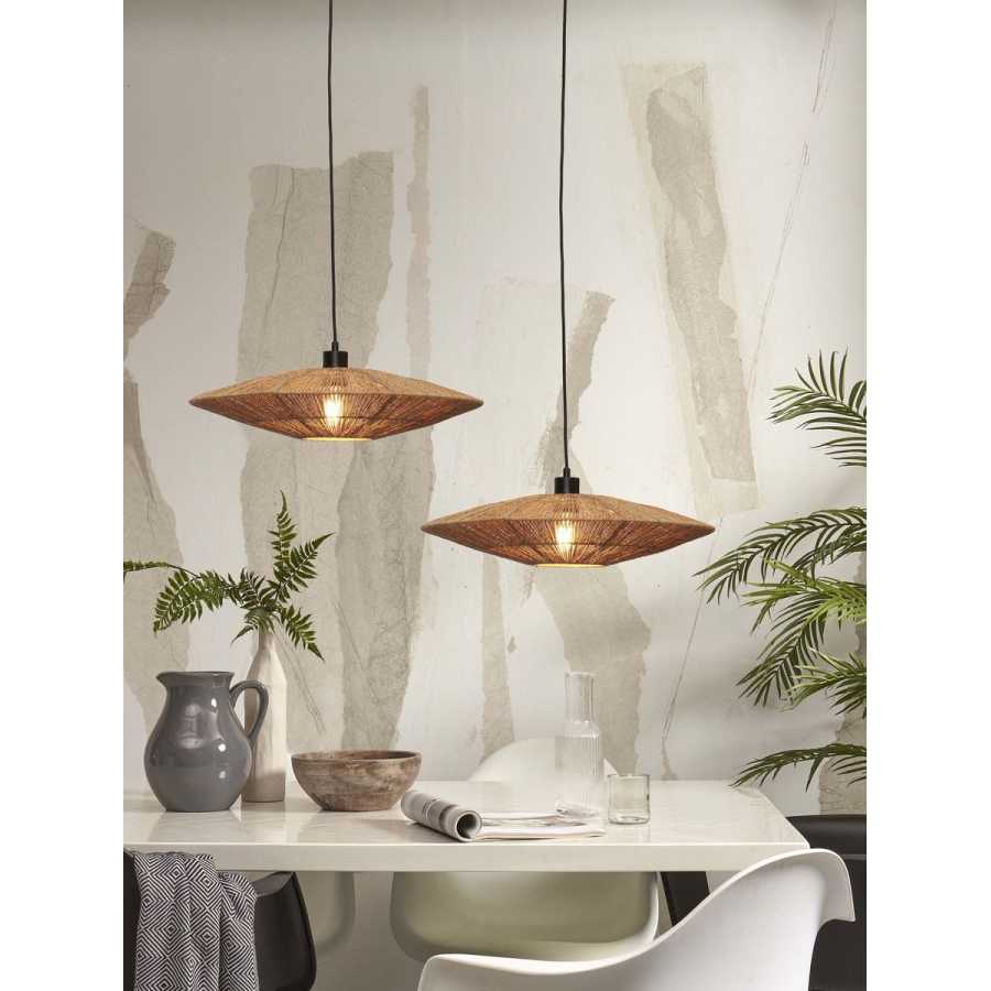 Good&Mojo Iguazu Pendant Light - Natural - Large