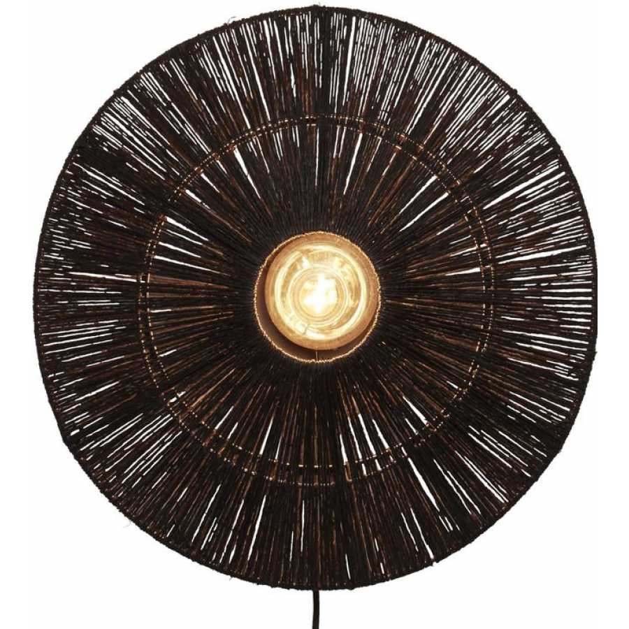 Good&Mojo Iguazu Wall Light - Black - Small