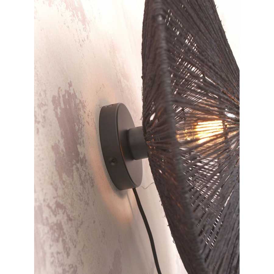 Good&Mojo Iguazu Wall Light - Black - Small