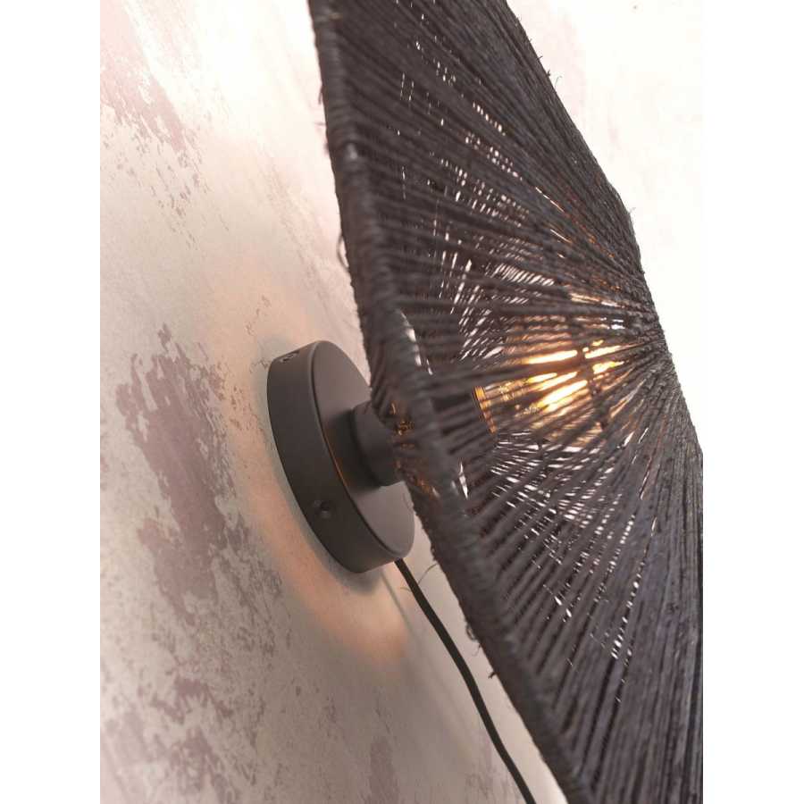 Good&Mojo Iguazu Wall Light - Black - Large