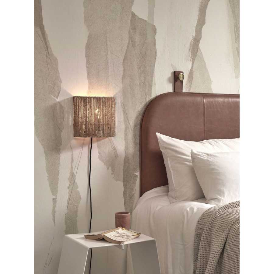 Good&Mojo Iguazu Flush Wall Light - Natural - Small