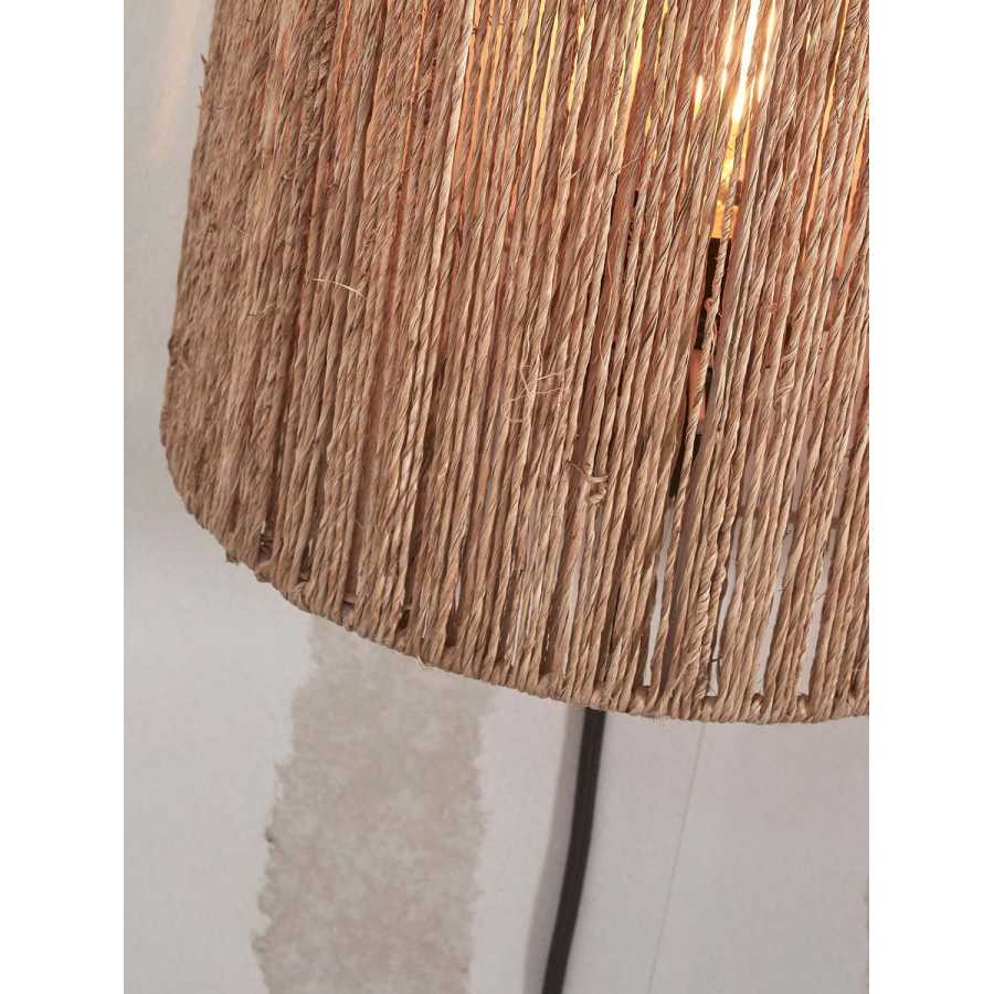 Good&Mojo Iguazu Flush Wall Light - Natural - Small